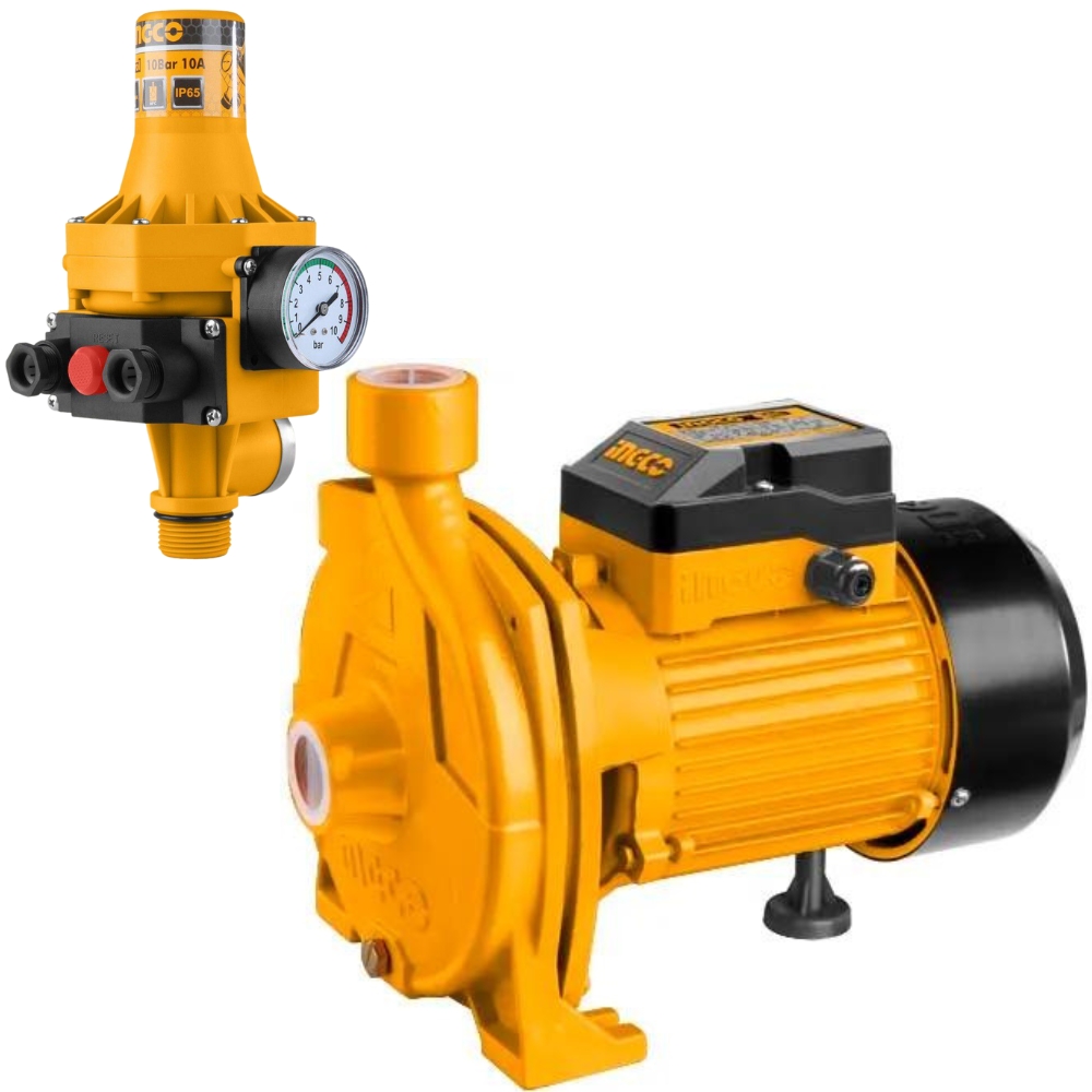 Ingco – Water Pump 0.75HP – 550W with Automatic Pump Control