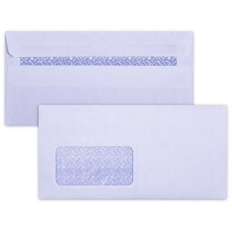 LEO Envelopes – White Window Self Seal Envelopes (Box of 500)
