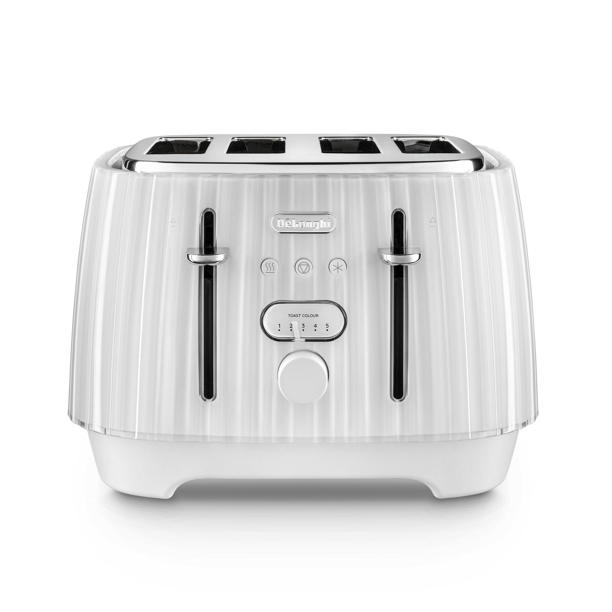 Delonghi – Ballerina 4 Slice Toaster CTD4003 – White