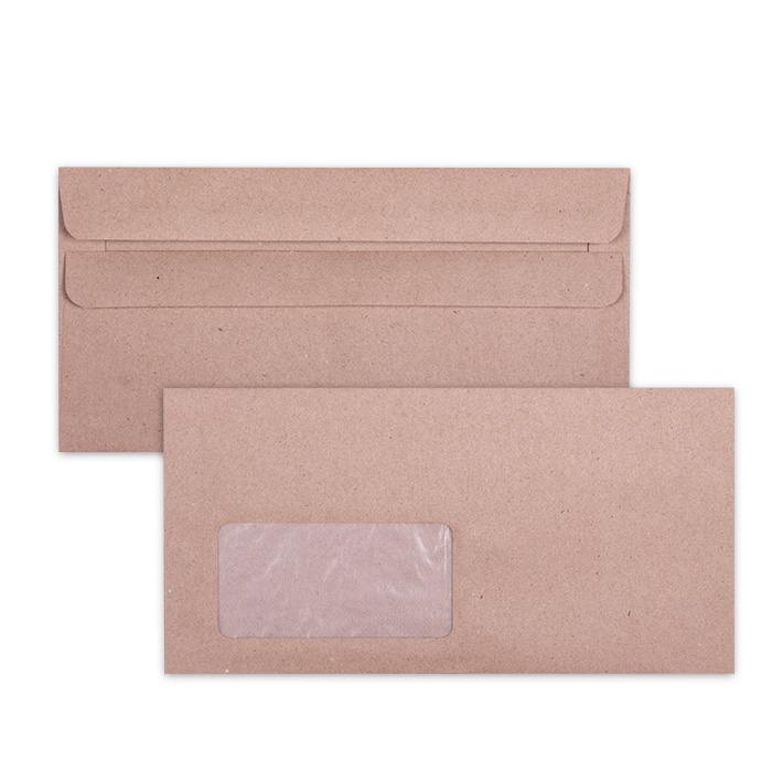 Leo Envelope – Manilla Window Self Seal Envelopes (Box of 500)