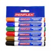 Penflex – Assorted Whiteboard Markers , Wallet of 6 Penflex – Assorted Whiteboard Markers , Wallet of 6