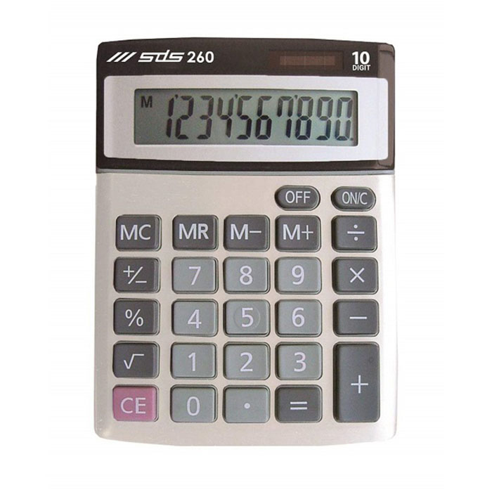 SDS – 10 Digit Large Display Calculator