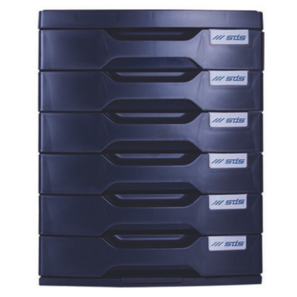 SDS – 6 Drawer Filing System, Anthracite Grey