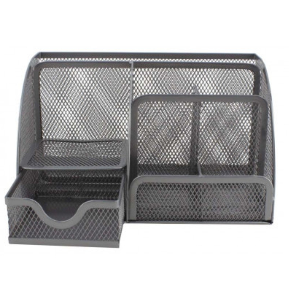 SDS – M810 Wire Mesh Clip, Pen and Memo Holder with Drawer Organizer