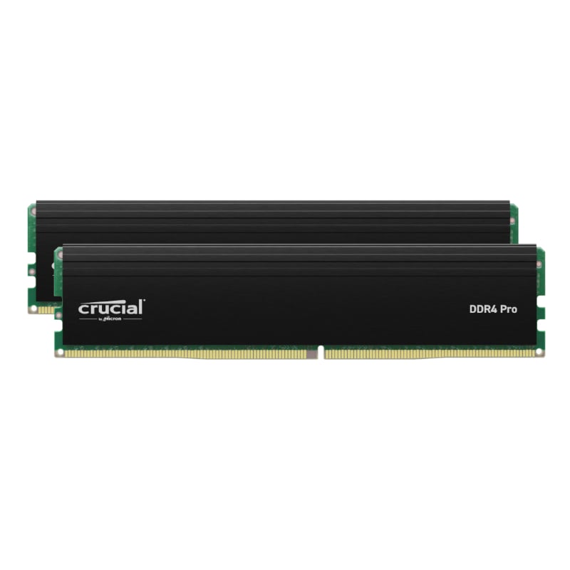 Crucial Pro 64GB DDR4 3200MHz UDIMM Desktop Memory