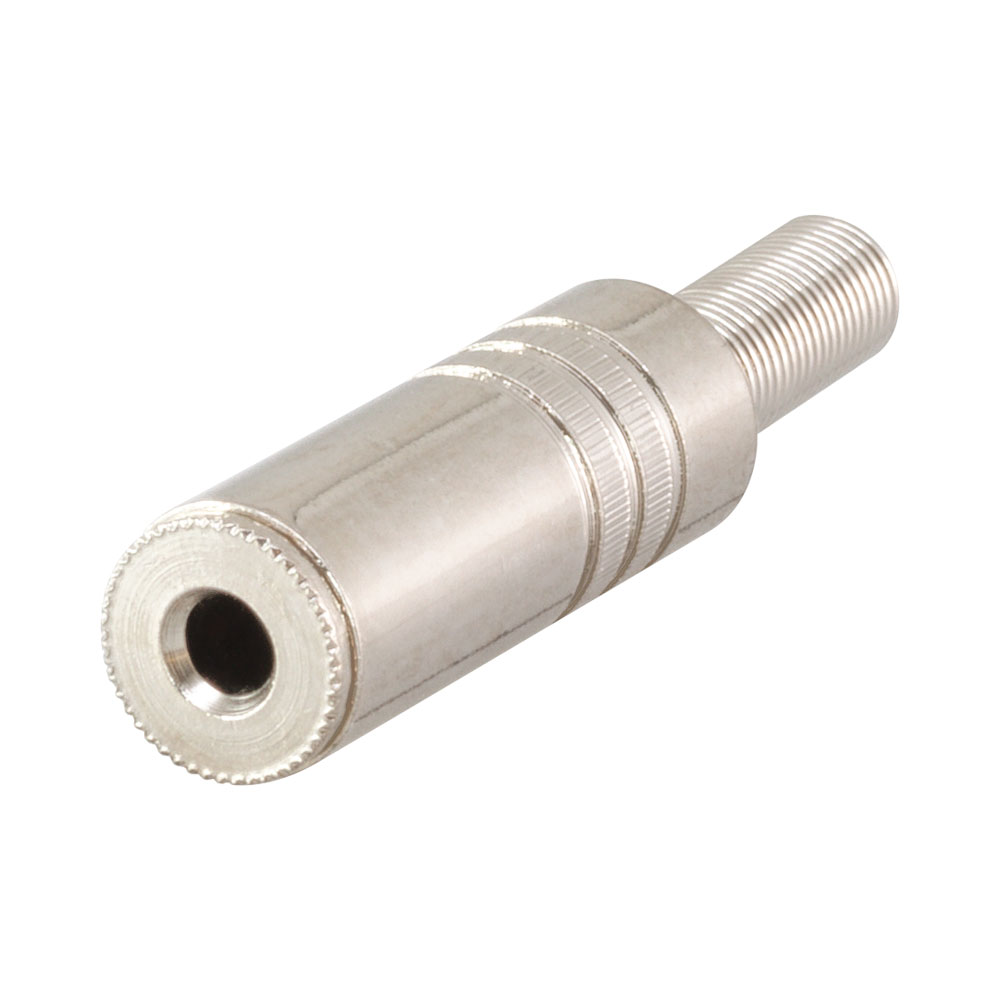 LinkQnet 3.5mm Stereo Female Jack Metal Connector