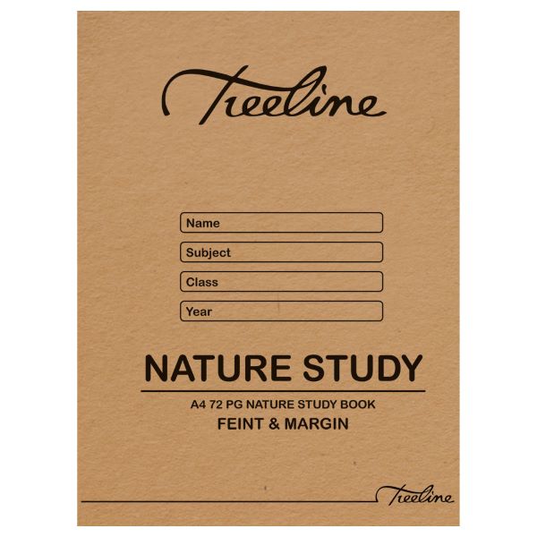 Treeline – Nature Study Books A4 72 pg (Pack of 20)
