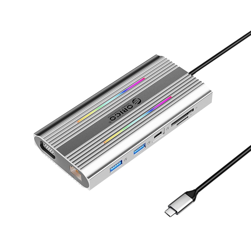 Orico Type-C 12-in-1 RGB Multifunction Docking Station