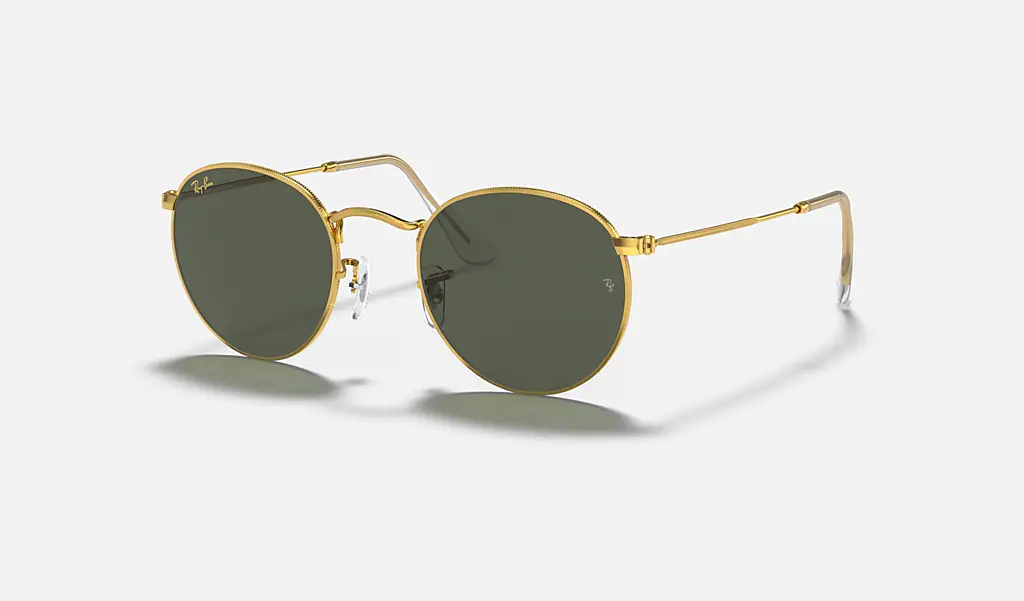 Ray-Ban Round – Metal Sunglasses RB3447 Legend Gold