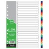 Treeline – A4 Index A – Z Rainbow 26 Part Dividers A4 PVC – Printed 10 Pack Treeline – A4 Index A – Z Rainbow 26 Part Dividers A4 PVC – Printed 10 Pack