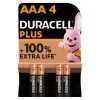 Duracell Plus – AAA Blister Pack 4 Duracell Plus – AAA Blister Pack 4