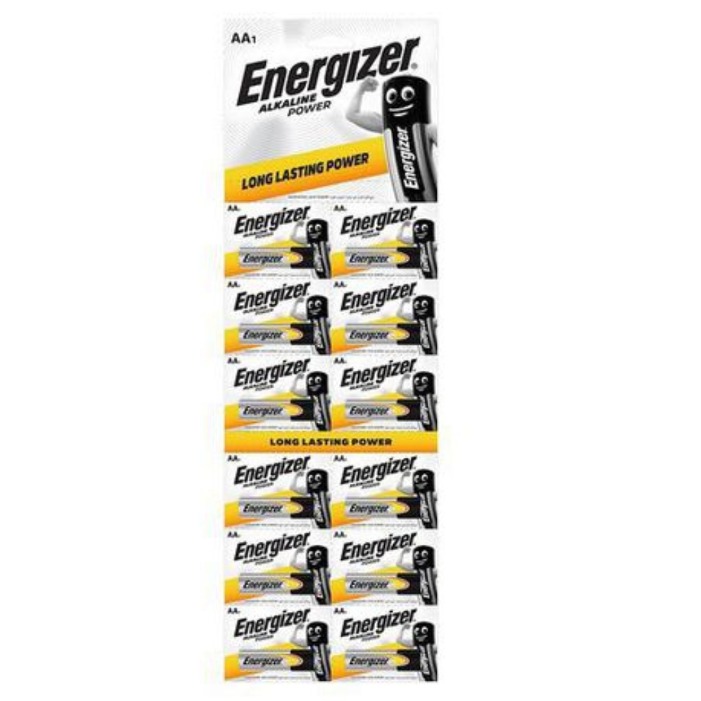 Energizer – Power Alkaline AA Strip 12