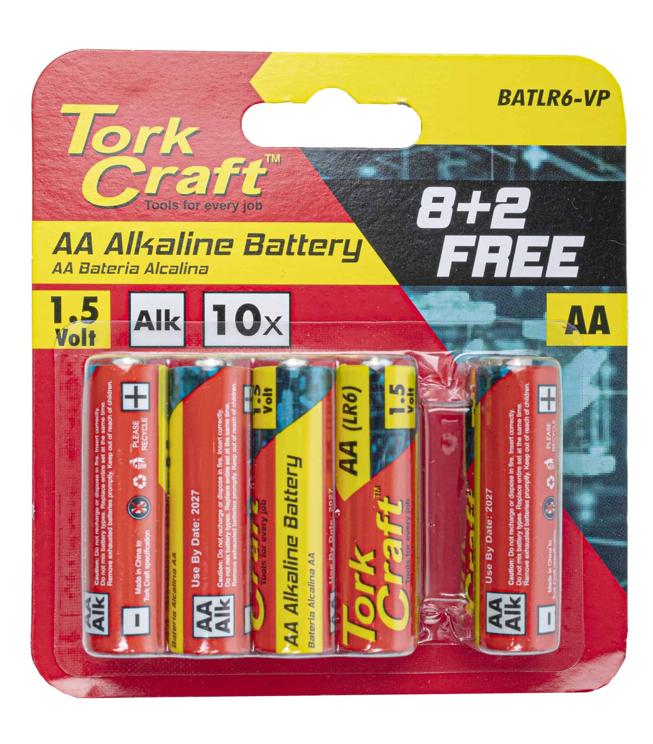 Tork Craft – AA Alkaline Battery (1.5 V)