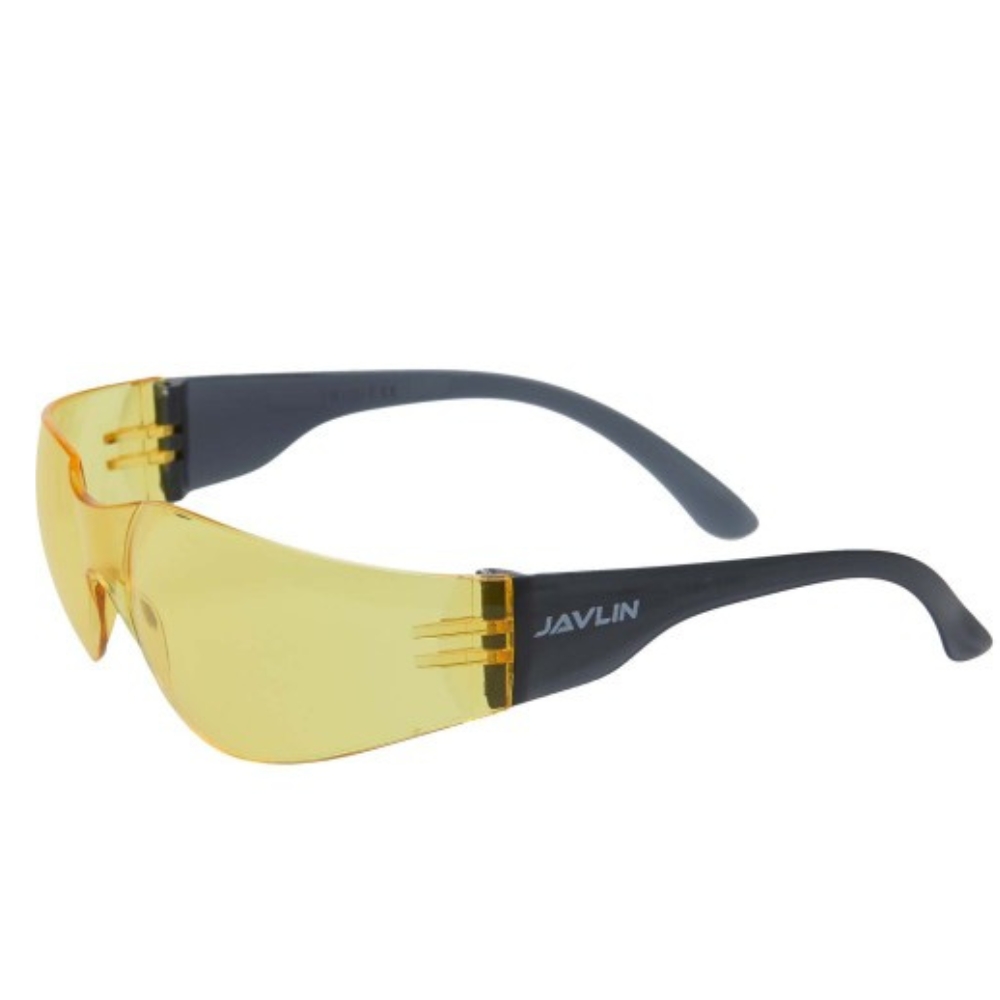 Javlin – Sporty Scratch Resistant Spectacles Amber Lens