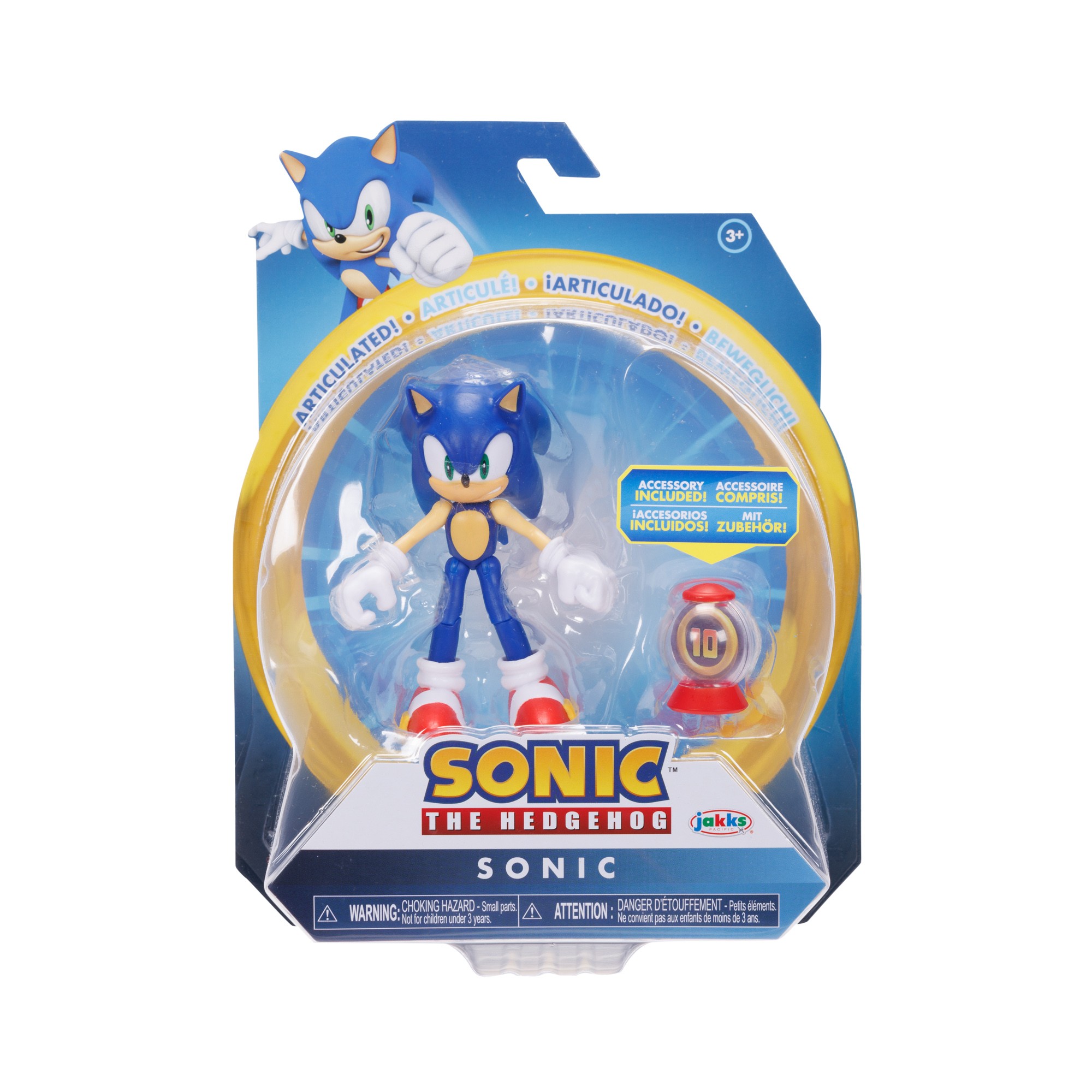 Sonic 10cm Articulated Figures With Accessories – Parent