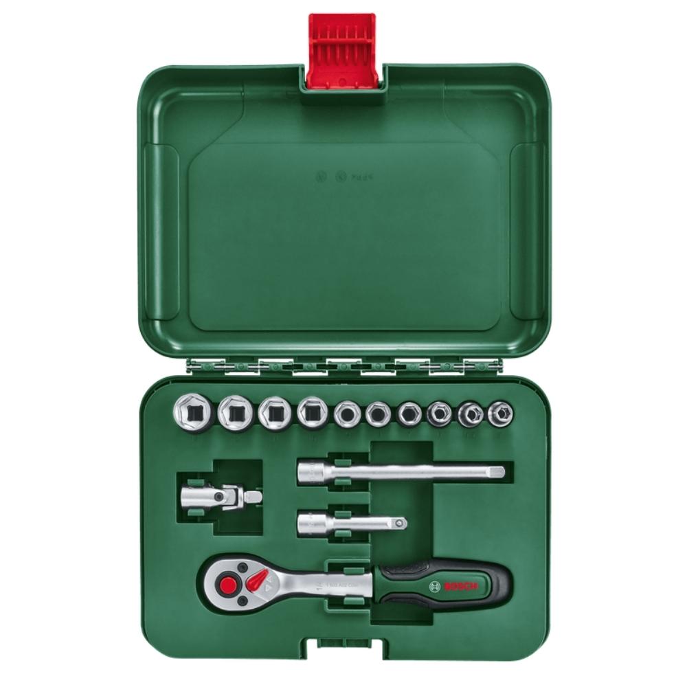 Bosch – 14-Piece – 1/4 Drive Socket Set