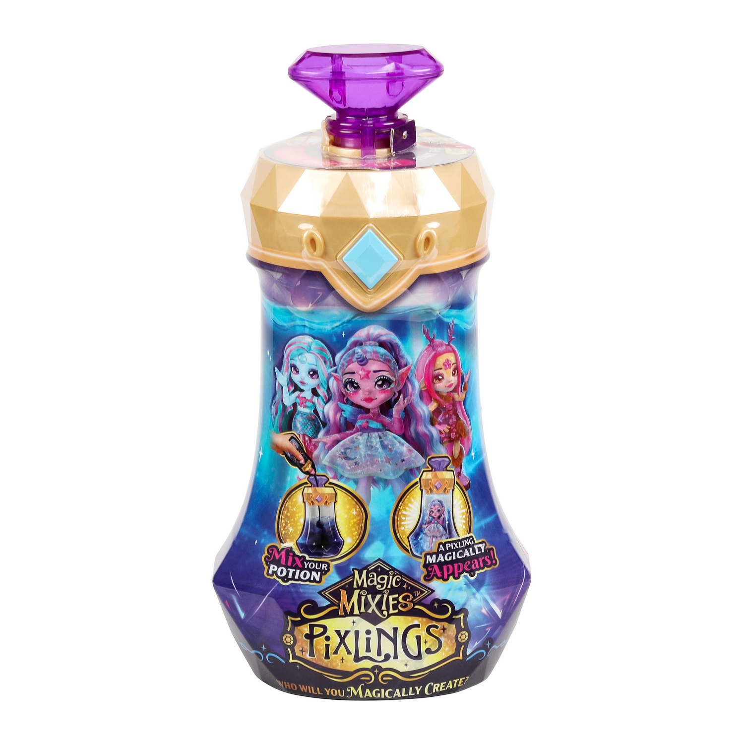 Magic Mixies Pixlings Marena The Mermaid – Aqua