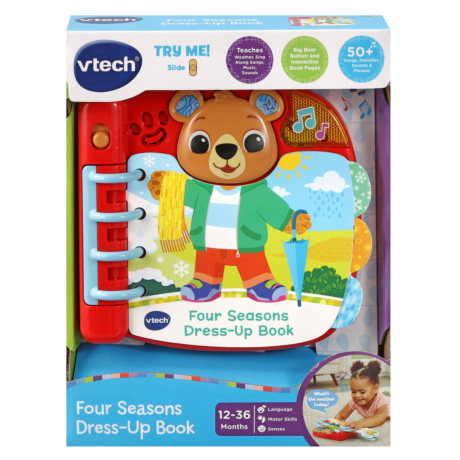 Vtech Four Seasons Dressup Book
