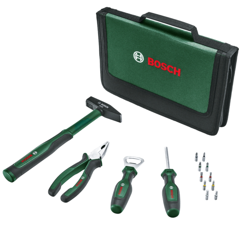 Bosch – 14-Piece – Easy Starter Hand Tool Set (V2)