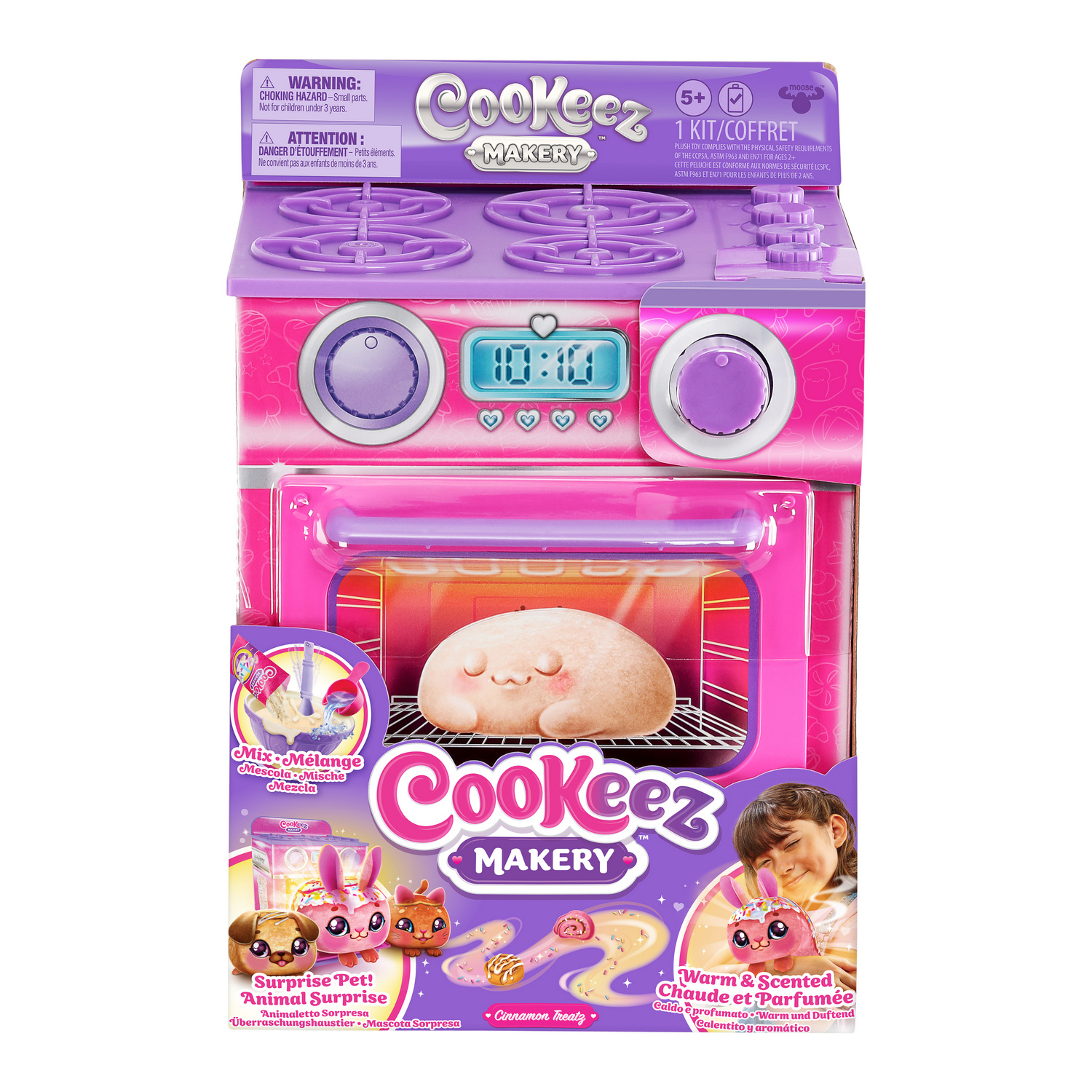 Cookeez Makery Oven Playset Cinnamon