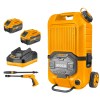 Ingco – Pressure Washer 40v – 90bar with 6.0Ah Battery and Charger Ingco – Pressure Washer 40v – 90bar with 6.0Ah Battery and Charger