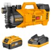 Ingco – Lithium Ion Water Pump (20v) (180w) with 4.0Ah Battery + Charger Ingco – Lithium Ion Water Pump (20v) (180w) with 4.0Ah Battery + Charger