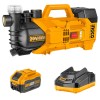 Ingco – Lithium Ion Water Pump with 6.0Ah Battery Pack and Fast Charger Ingco – Lithium Ion Water Pump with 6.0Ah Battery Pack and Fast Charger