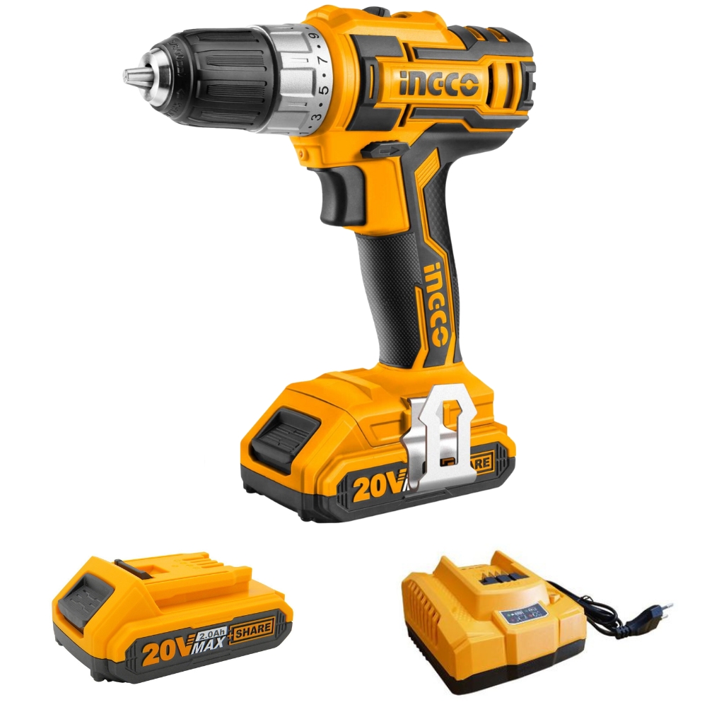 Ingco – Lithium Ion Cordless Drill (20V)