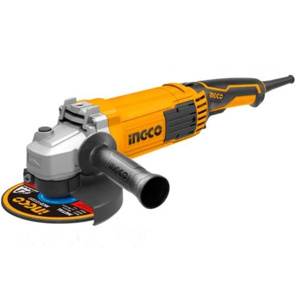 Ingco – Industrial Angle Grinder – 1500 Watt – Corded