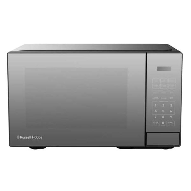 Russel Hobbs 20L Electronic Microwave- Black Mirror Finish