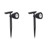SolarMate – Plastic Spotlight ,20 Lumens Pack of 2 SolarMate – Plastic Spotlight ,20 Lumens Pack of 2