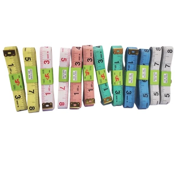 SourceDirect – Haberdashery Measuring Tape – 150 cm Bulk of 12