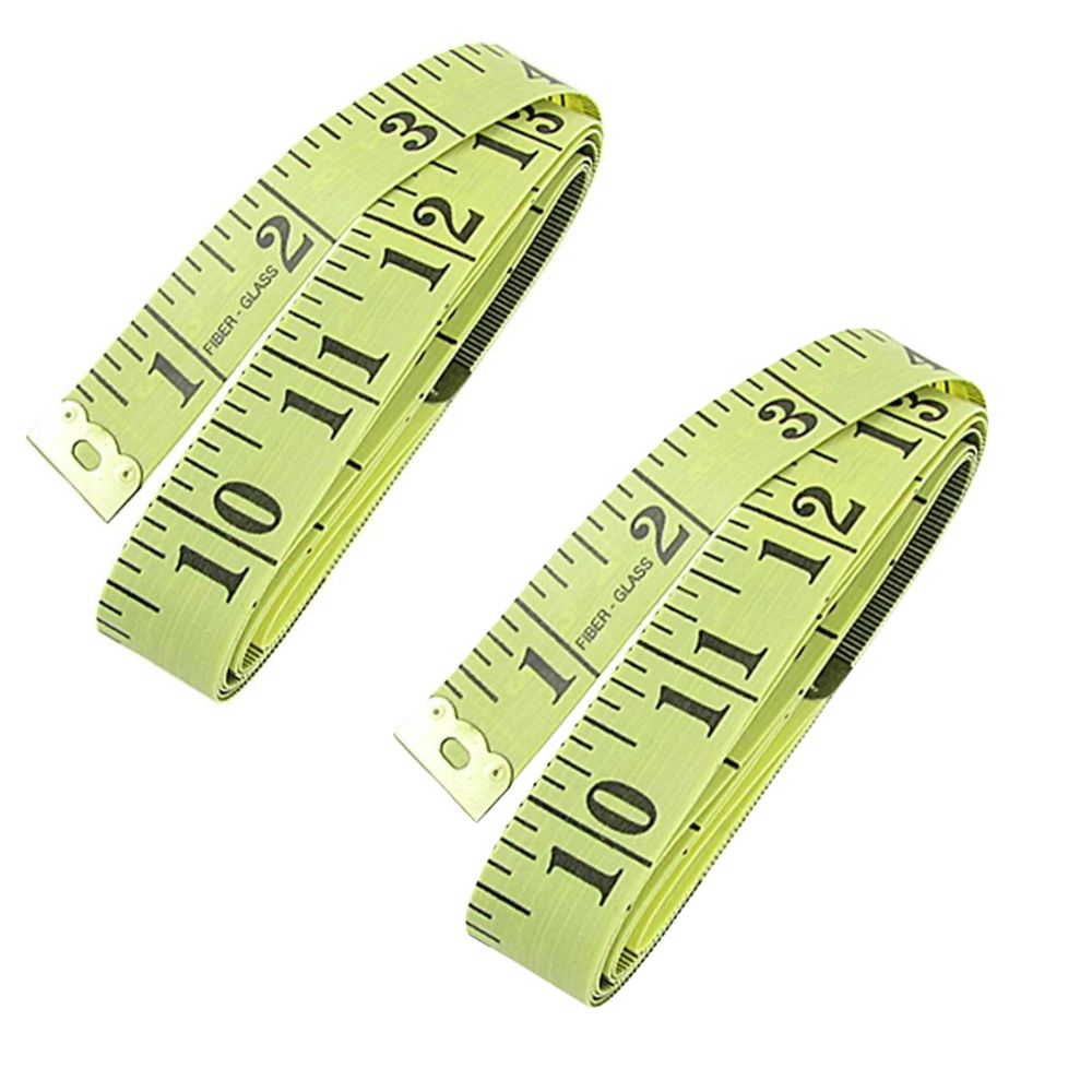 SourceDirect – Haberdashery Measuring Tape – 150 cm (Bulk of 12) – Lime