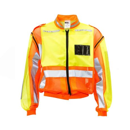 Dromex Two Tone Reflective Jacket with Detachable Sleeves – 3XL
