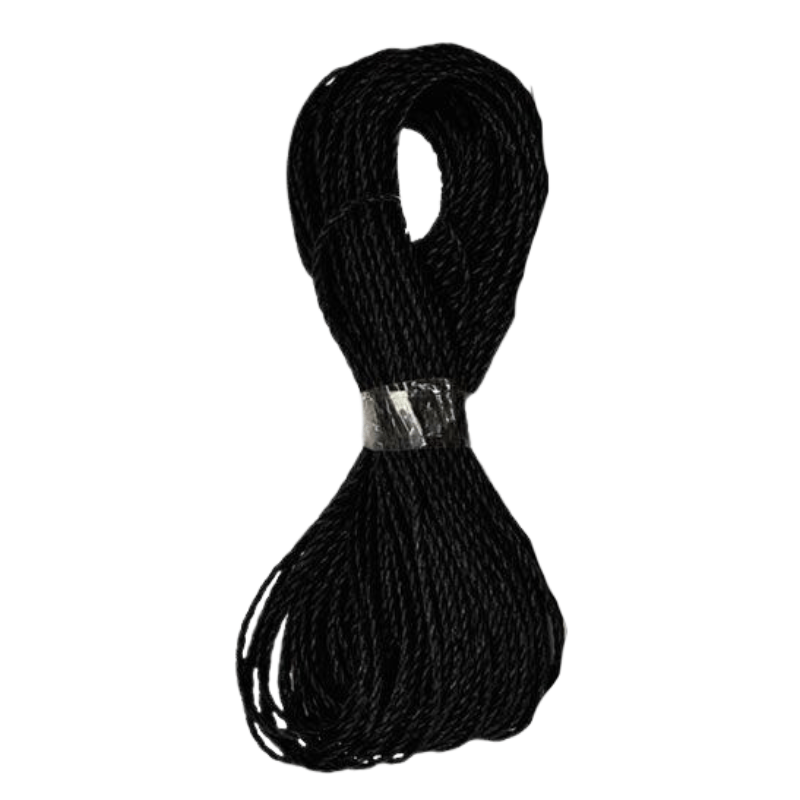SourceDirect – Black Lacing Cord – 2mm x 20m