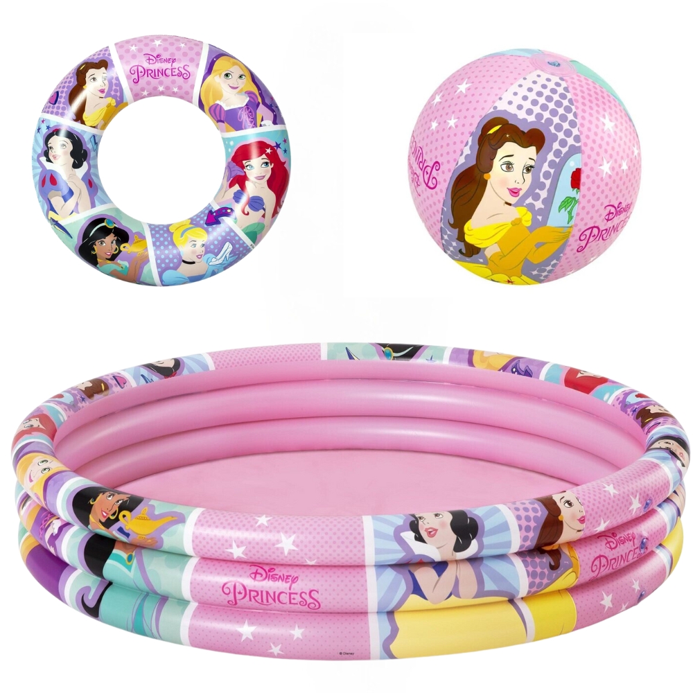 Bestway – Pool Set (Princess) – Play Ball, Swimming Ring and Pool