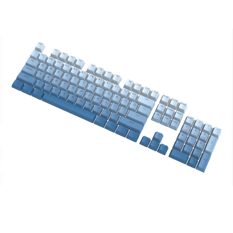 Redragon A134 Gradient Colour Standard Doubleshot PBT Keycap Set – 104 Pieces