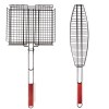 Campfire – Deep Grill Basket Handle Non-Stick and Fish Grill C/W Handle Campfire – Deep Grill Basket Handle Non-Stick and Fish Grill C/W Handle