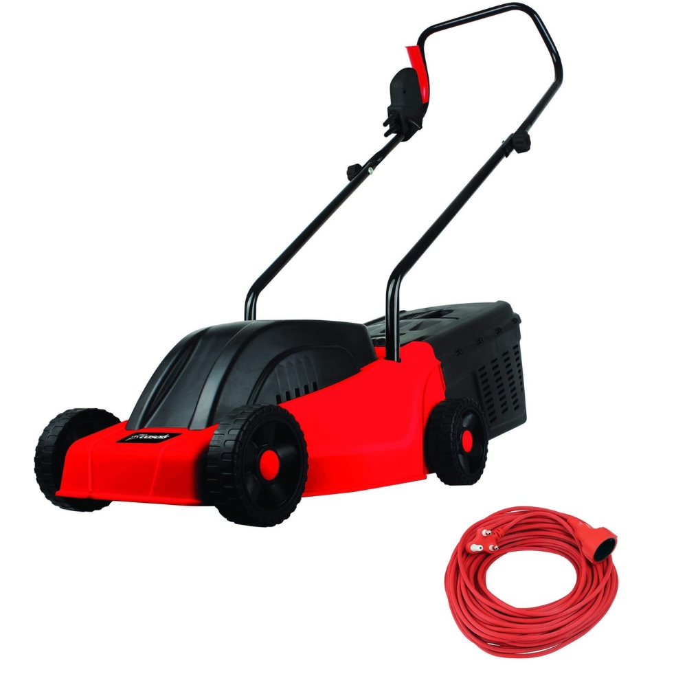 Casals – 1600W Electric Lawnmower with Garden Extension Lead (20m)