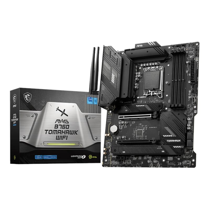 MSI MAG B760 Tomahawk ATX Motherboard