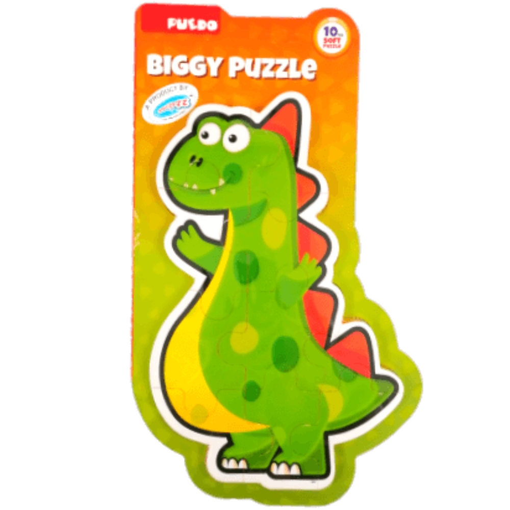 Puedo – Biggy Puzzle (10 Piece) Soft Green Puzzle