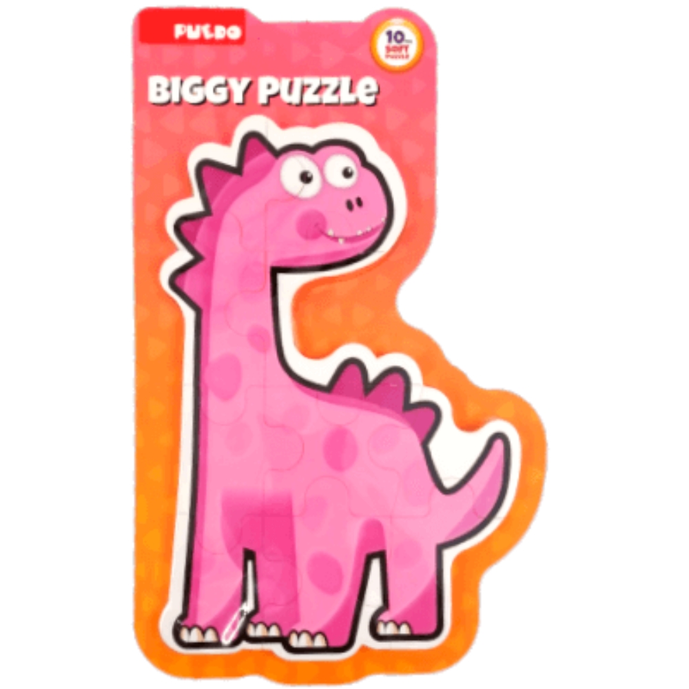 Puedo – Biggy Puzzle (10 Piece) Soft Pink Puzzle