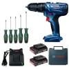 Bosch – GSB 180-LI Cordless 18v Impact Drill with Screwdriver Set – Torx Bosch – GSB 180-LI Cordless 18v Impact Drill with Screwdriver Set – Torx