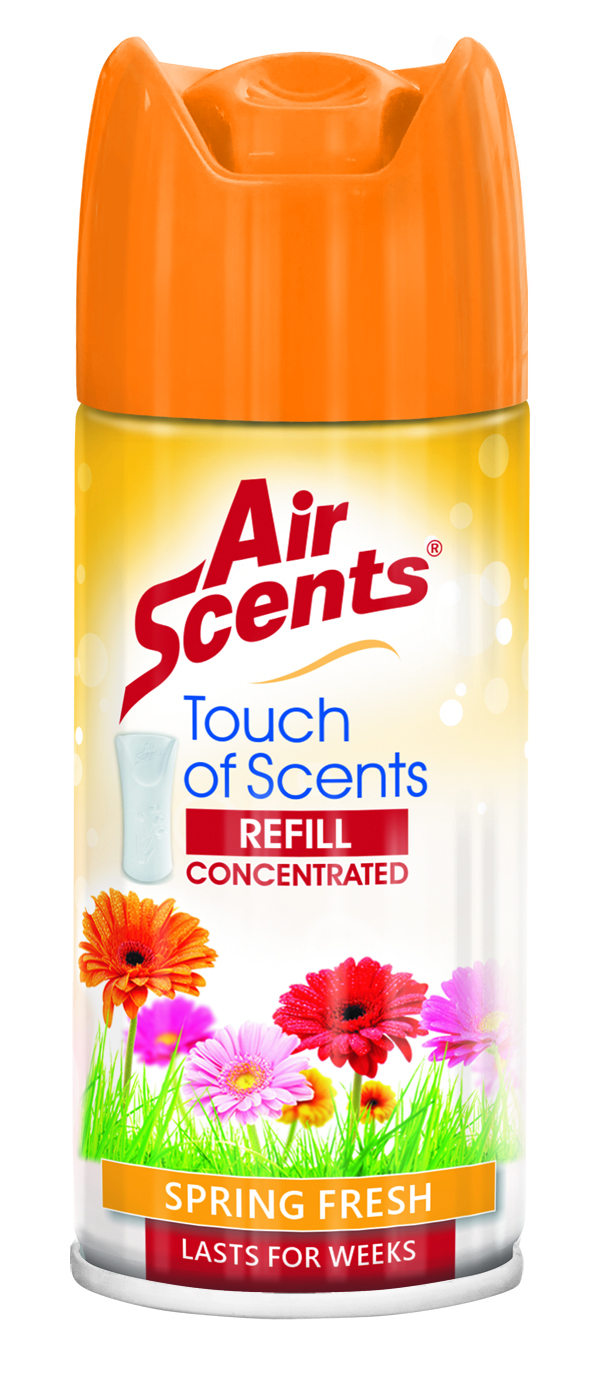 Air Scents Touch of Scents Dispenser Unit Refill Spring Fresh 100ml