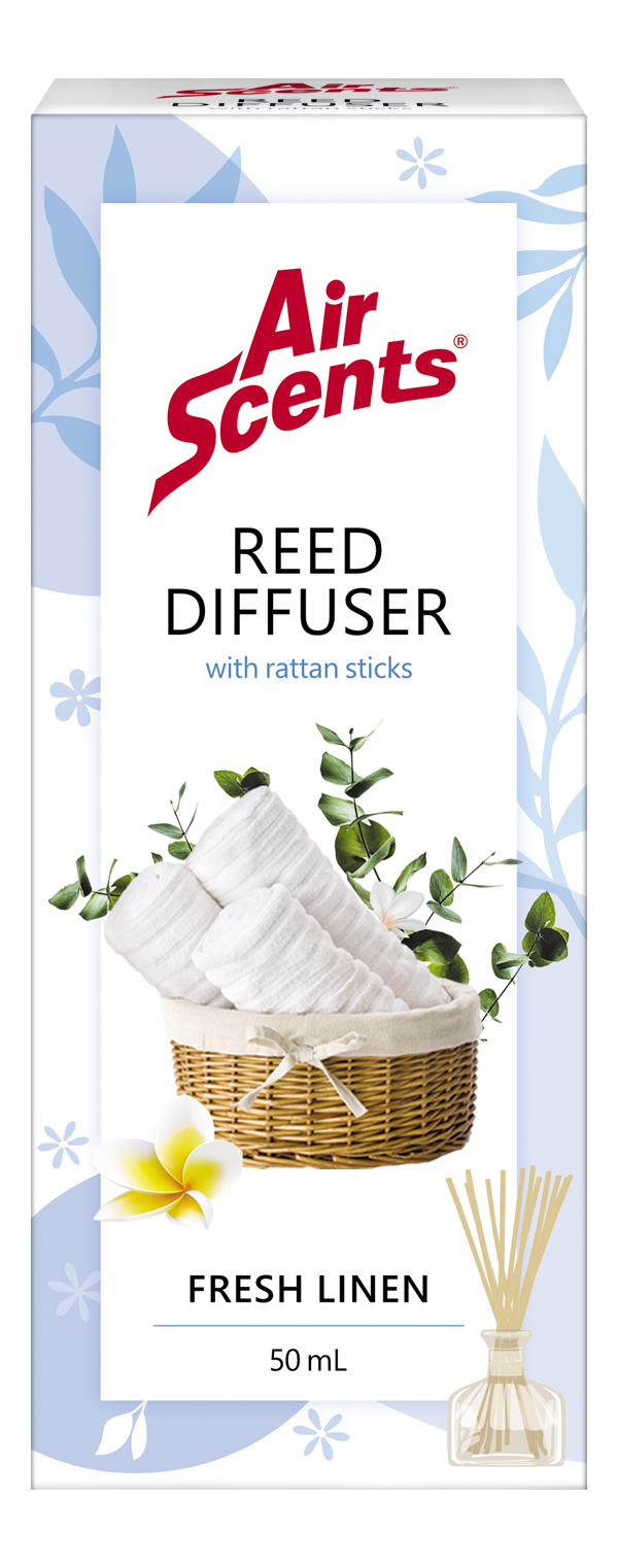 Air Scents Reed Diffuser Fresh Linen 50ml