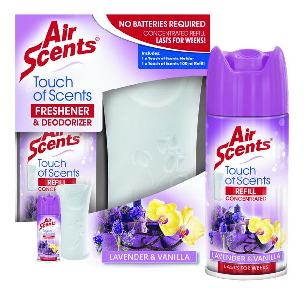 Air Scents Touch of Scents Dispenser Lavender & Vanilla