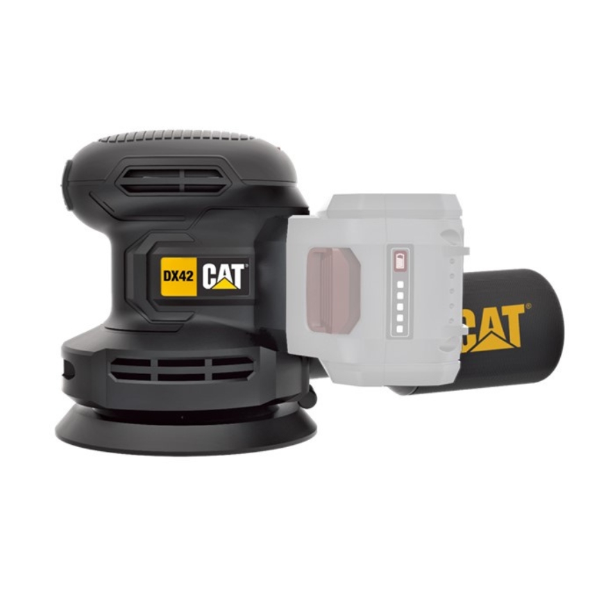 CAT – 2in1 Cordless Orbital Sander 125mm/ Polisher 150mm – 18V