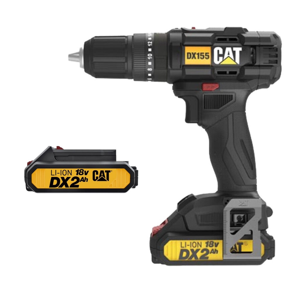 CAT – Impact Drill Kit – 18V (2×2.0Ah)