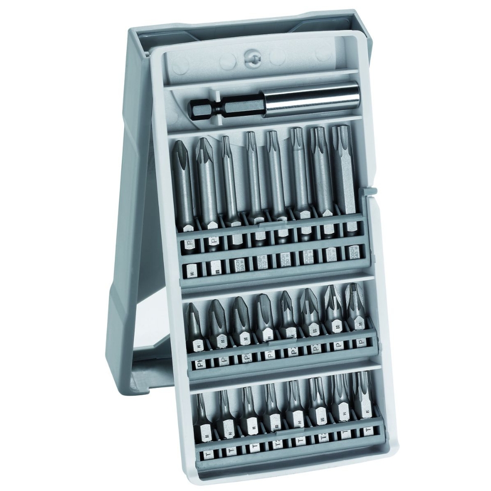 Bosch – 24 Piece Screwdriver Bit Set With Universal Magnetic Holder