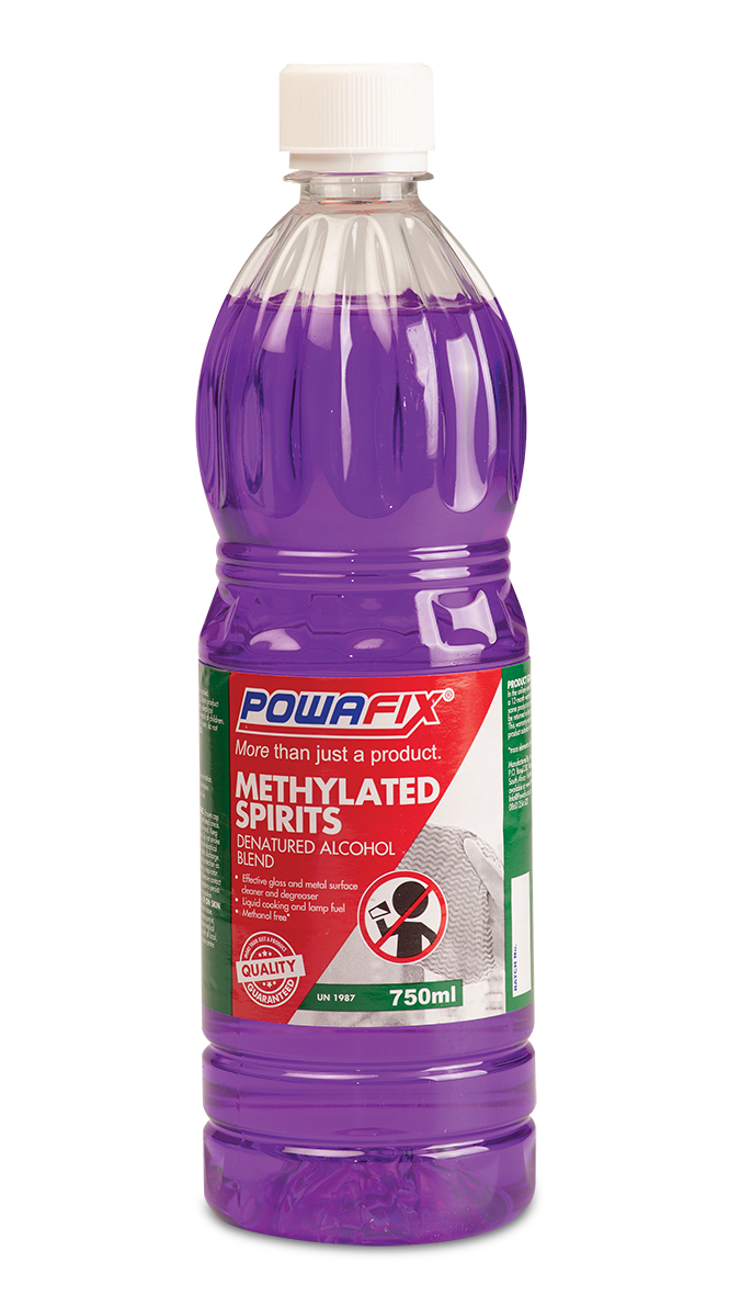 Powafix Methylated Spirits 750ML